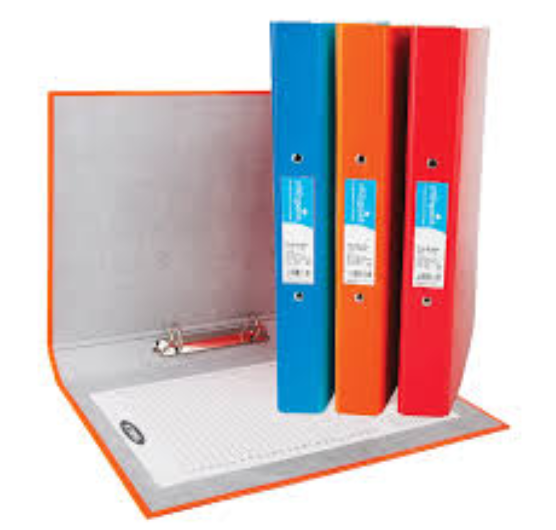 OP O-RING BINDER 812/2R BLU